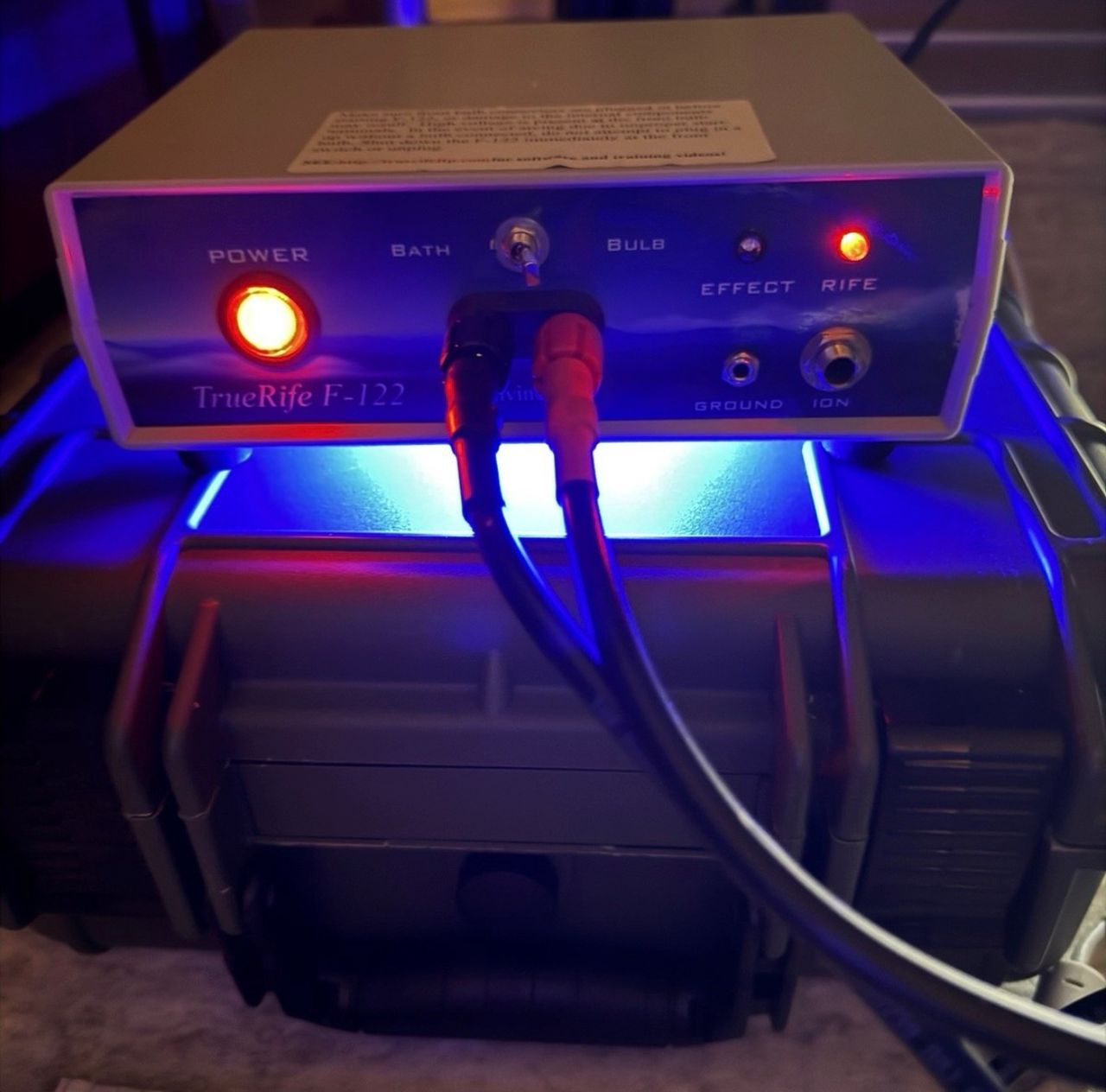 Rife Plasma tube